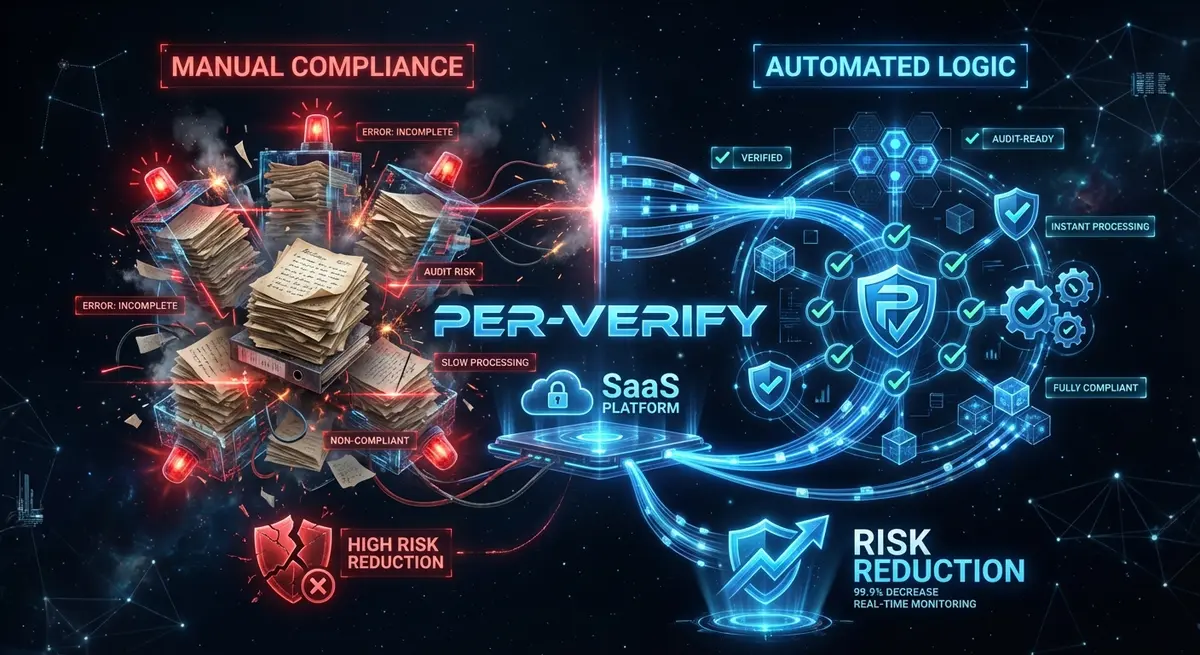 Infographic comparing manual vs automated accredited investor substantive relationship app costs