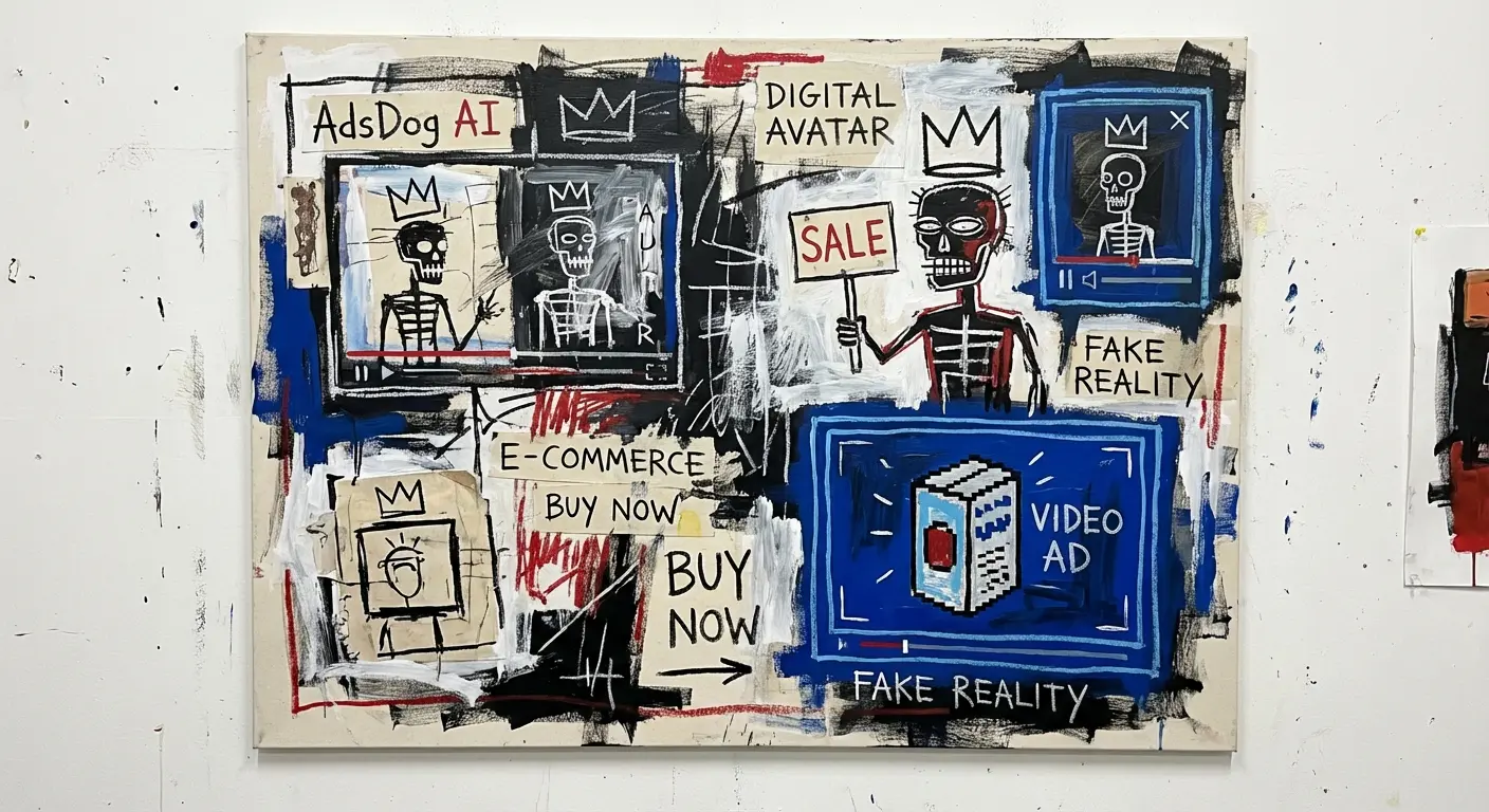 AdsDog AI: Your Automated Video Ad Powerhouse for E-commerce illustration