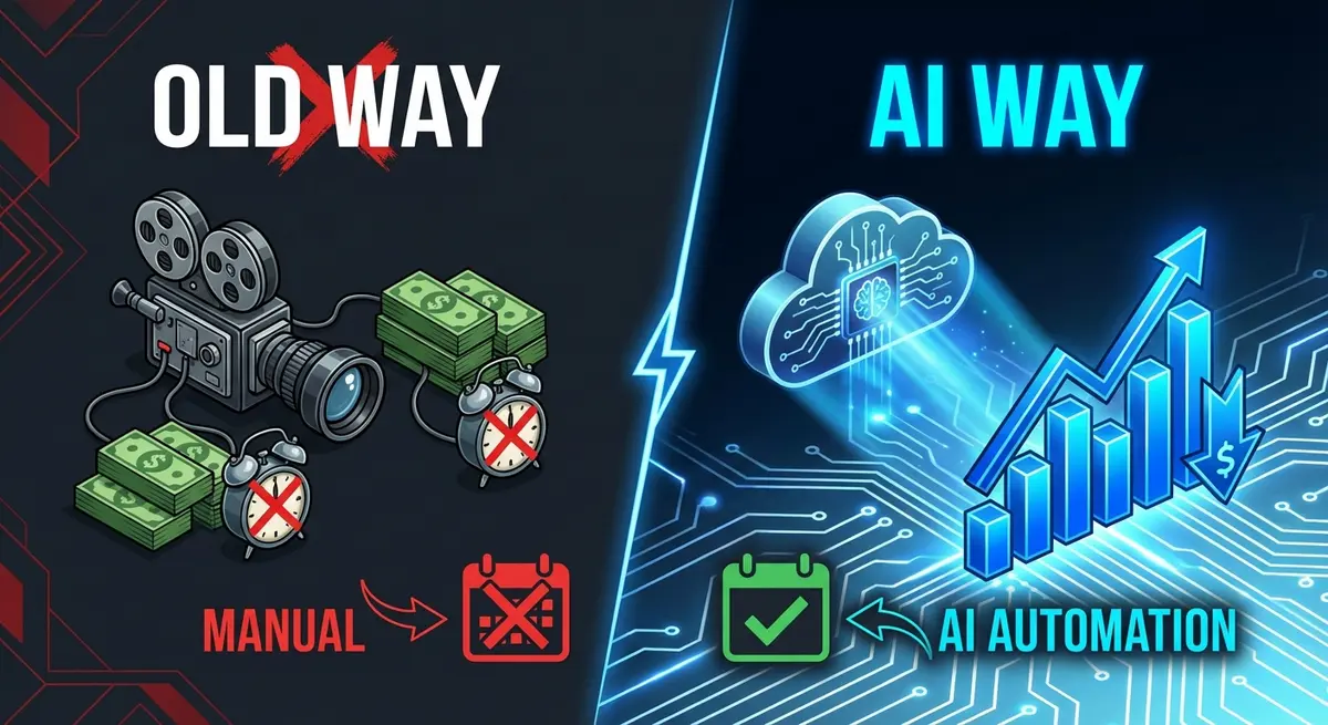 Comparison of traditional photography costs versus ai ad generation for maternity brands cost