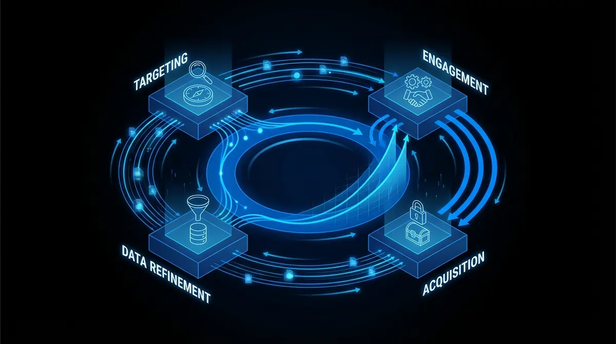 Infographic showing the compound returns of AI marketing for architecture firms cost