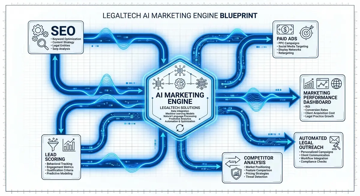 Blueprint of AI marketing for legaltech companies pricing components