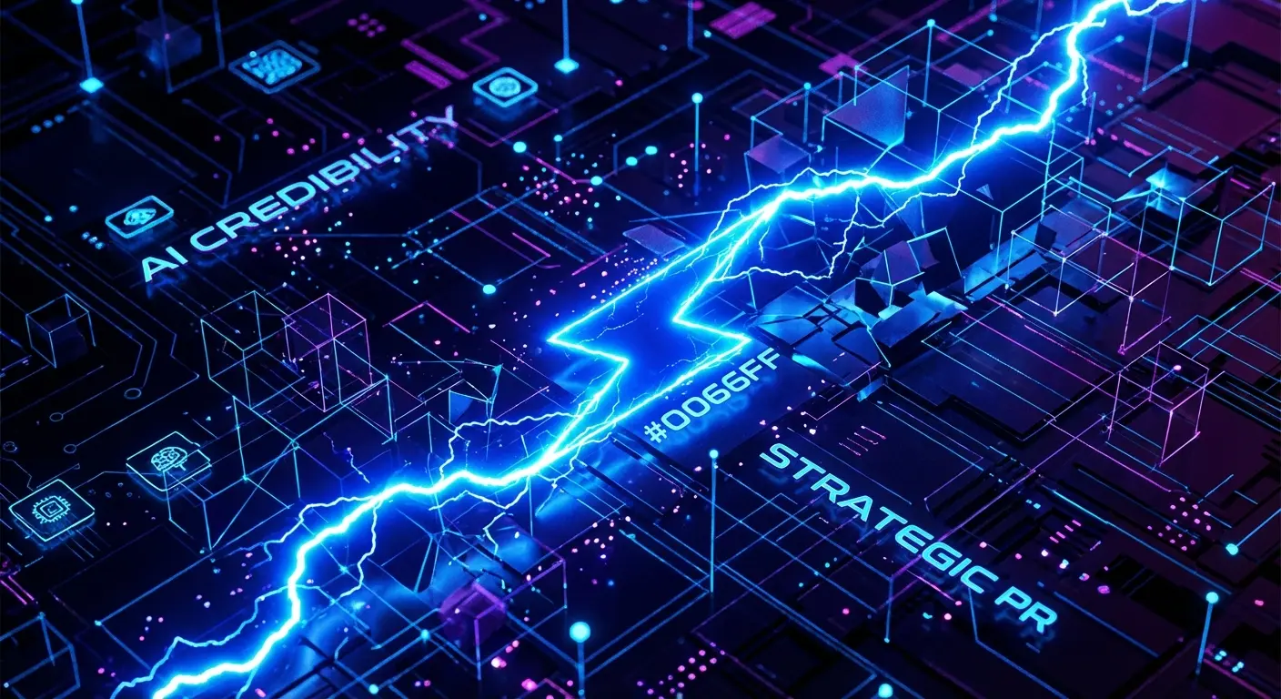 AI PR Agency: Building Unshakeable Credibility for Startups illustration