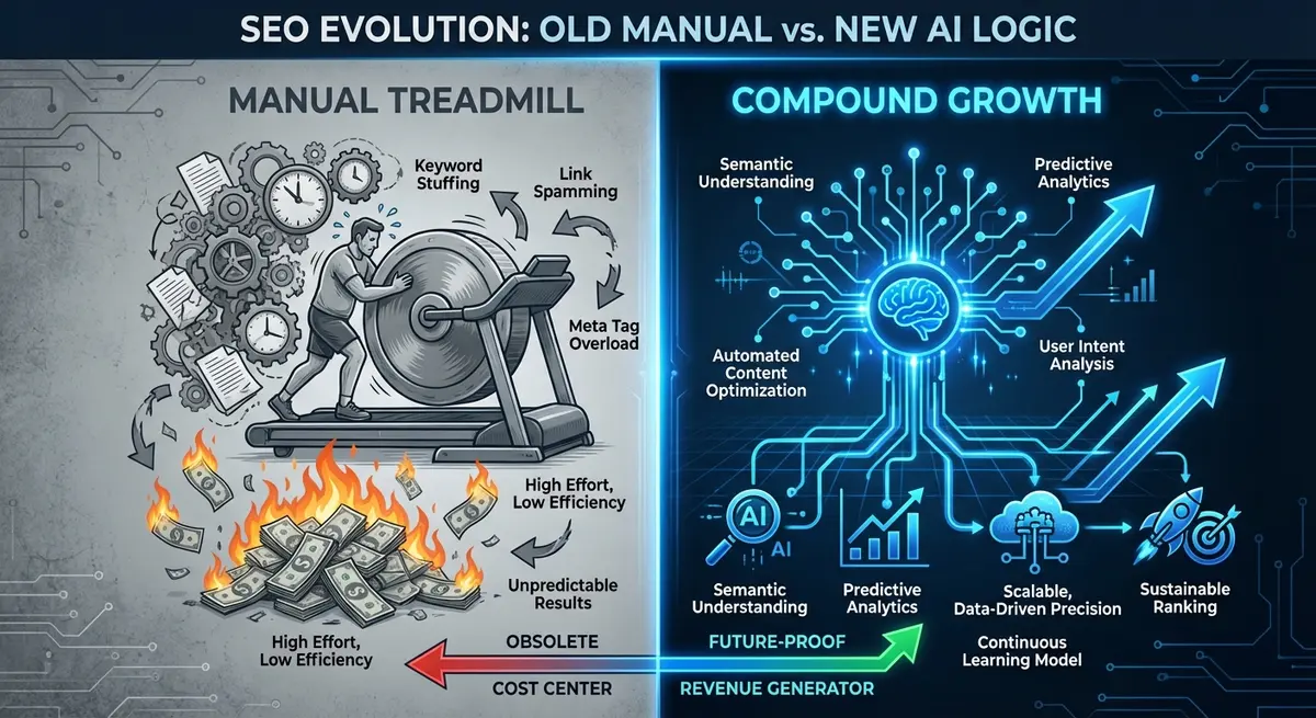 Comparison of traditional marketing costs versus AI SEO platform for bankruptcy attorneys cost efficiency