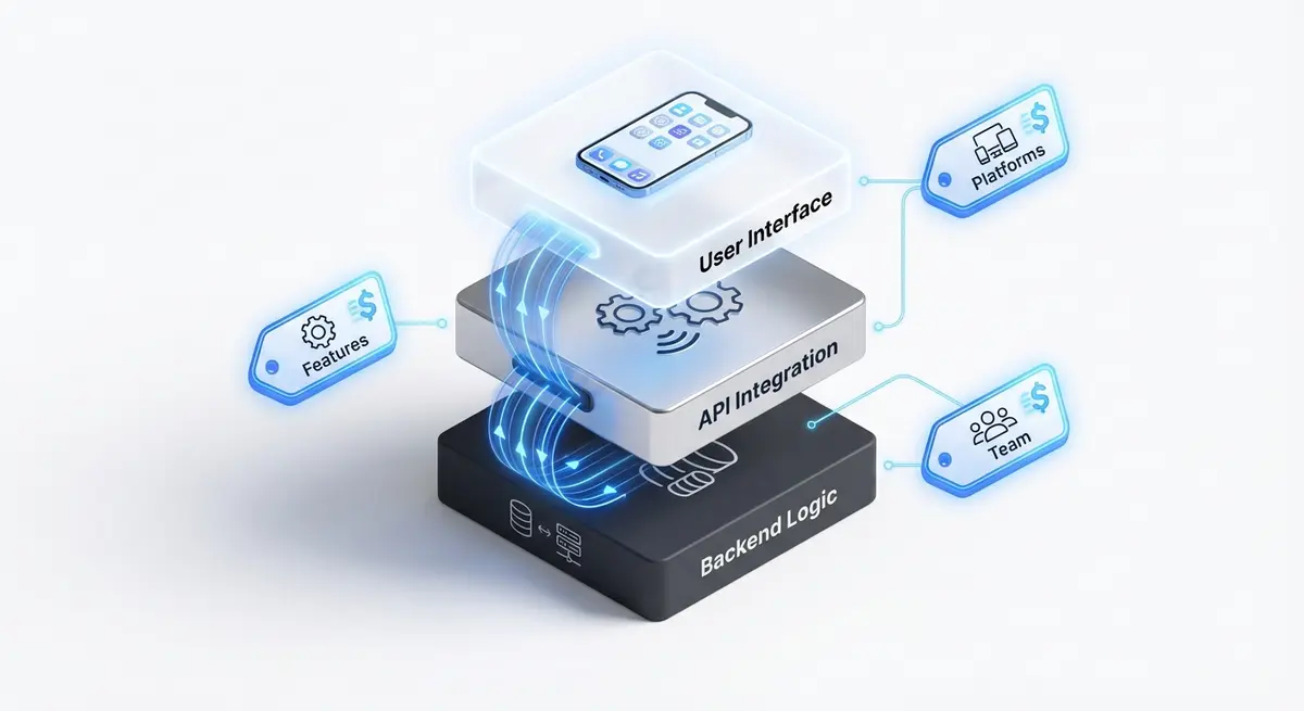 Breakdown of cost factors influencing forex pip calculator app development price