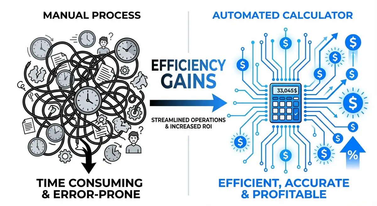 Comparison of manual bidding vs kitchen remodel estimate calculator development cost efficiency