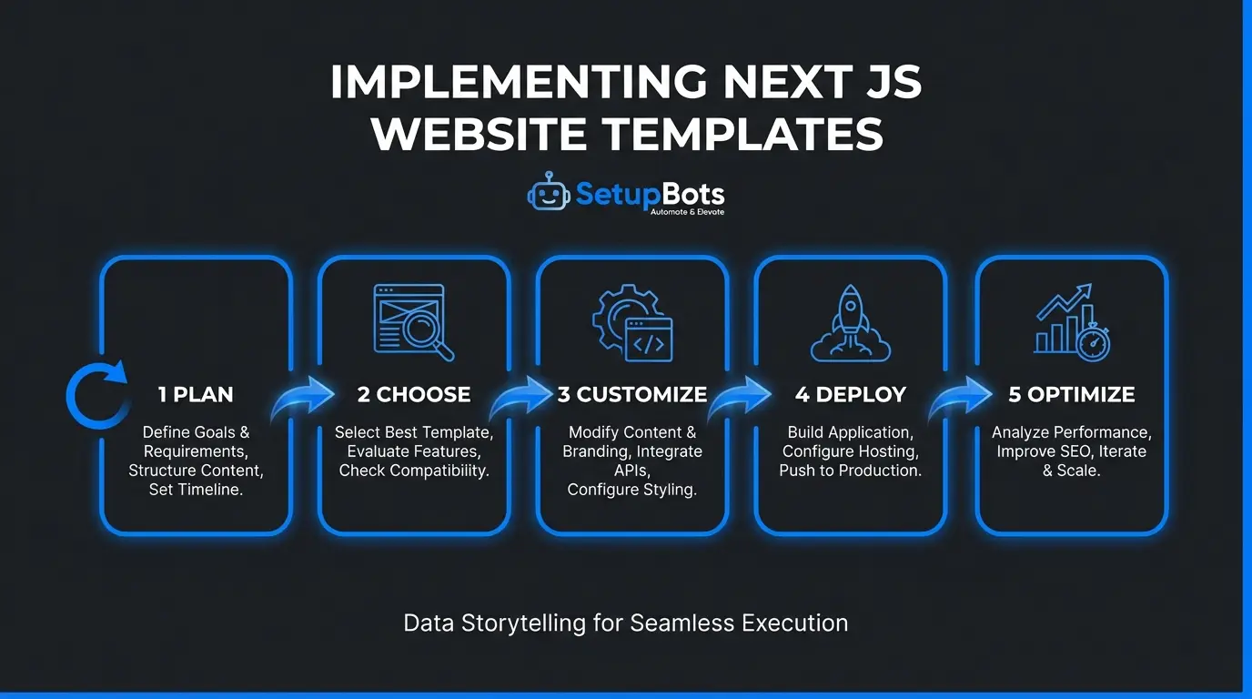 Next JS Website Templates: Building Modern Web Applications illustration
