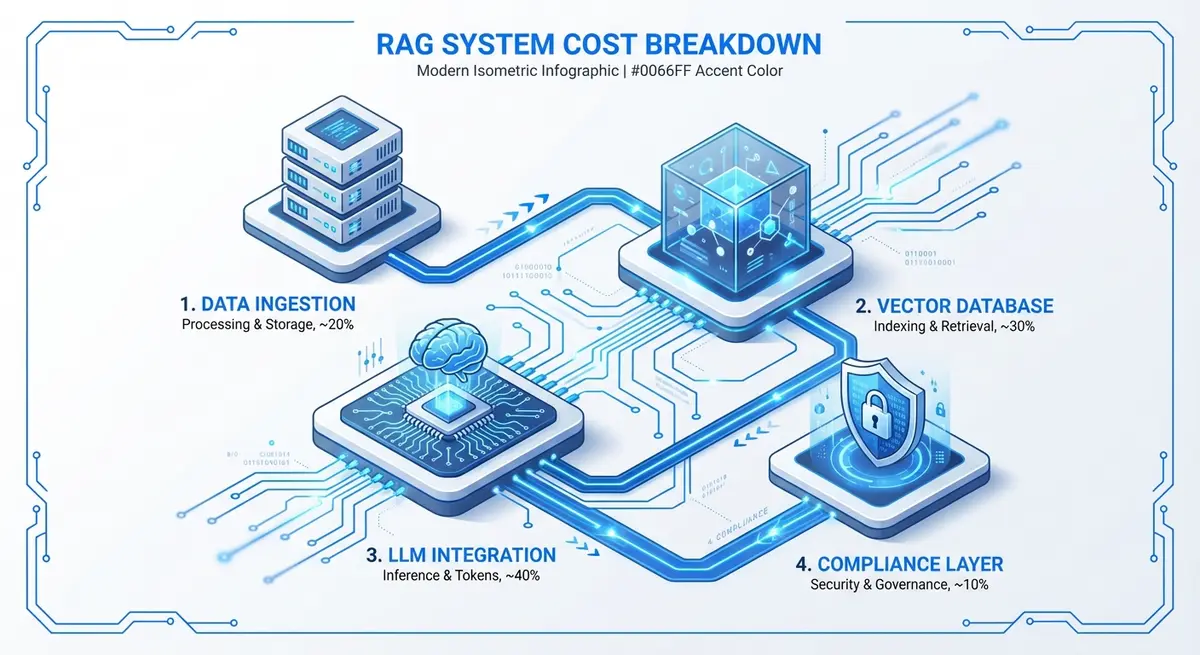 breakdown of rag agent for financial advisors setup cost components