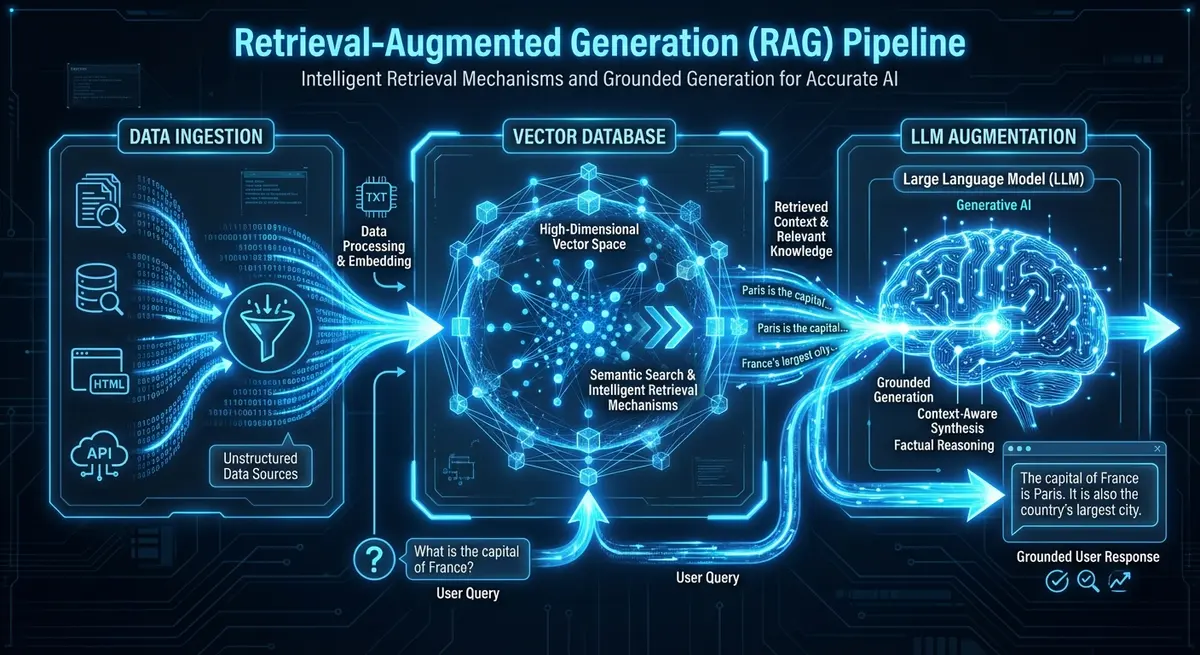 rag document search for consulting firms pipeline infographic