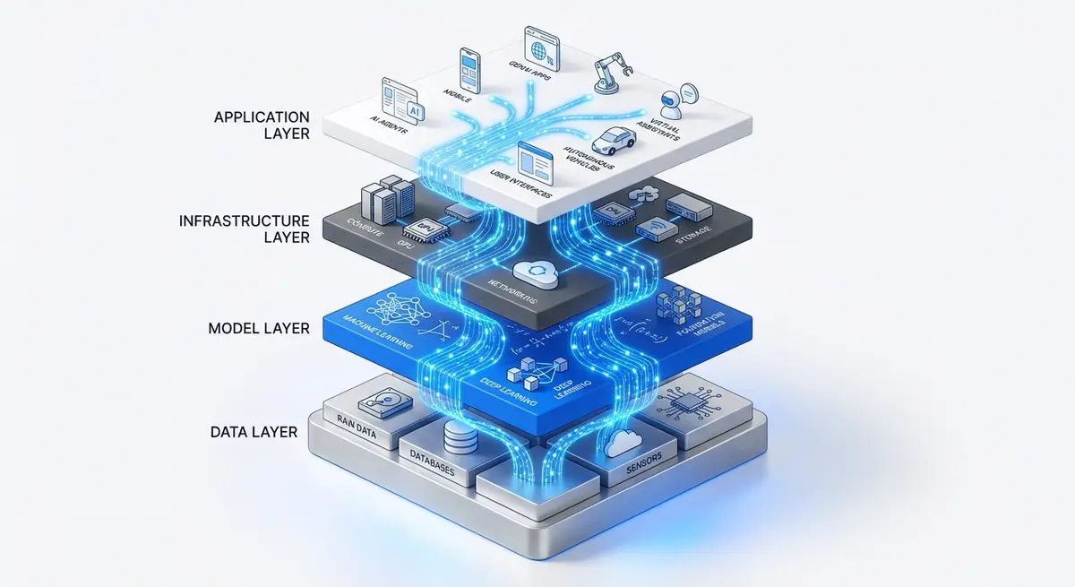 what does it mean to add an ai layer to your business stack diagram
