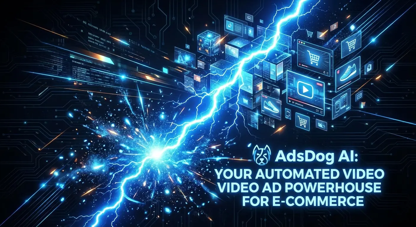 AdsDog AI: Your Automated Video Ad Powerhouse for E-commerce
