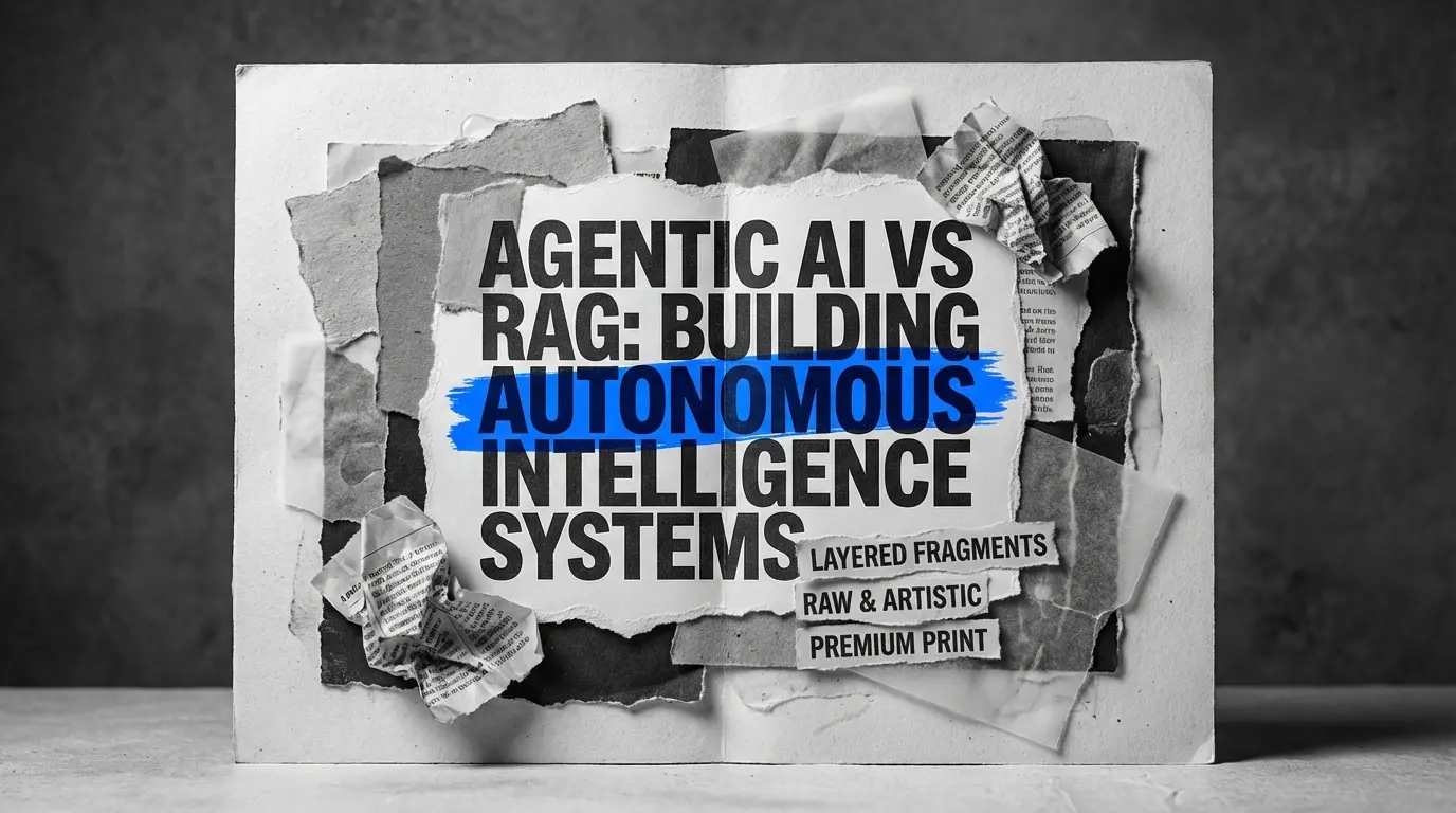 Agentic AI vs RAG: Building Autonomous Intelligence Systems