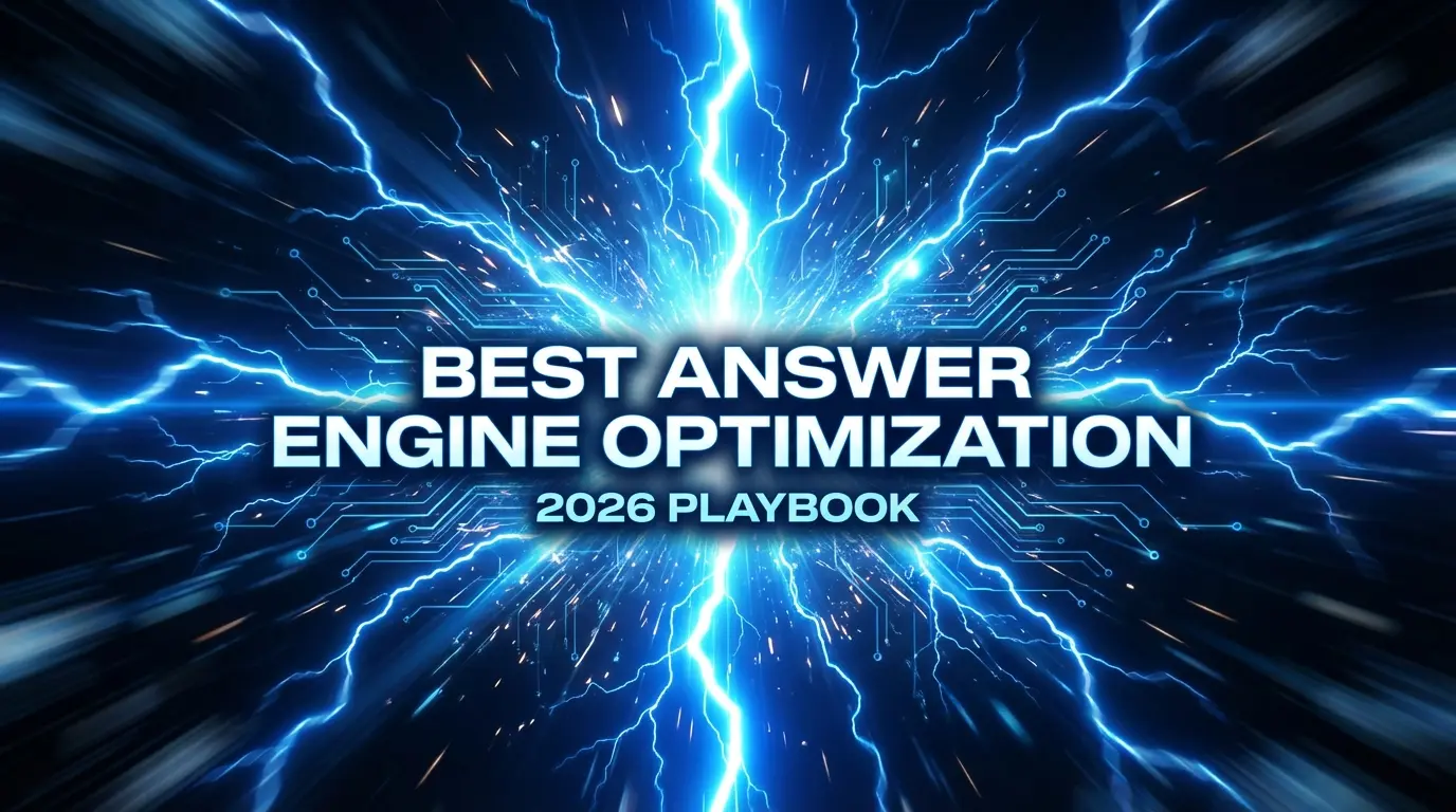 Best Answer Engine Optimization for AI-Driven Platforms: Your 2026 Playbook