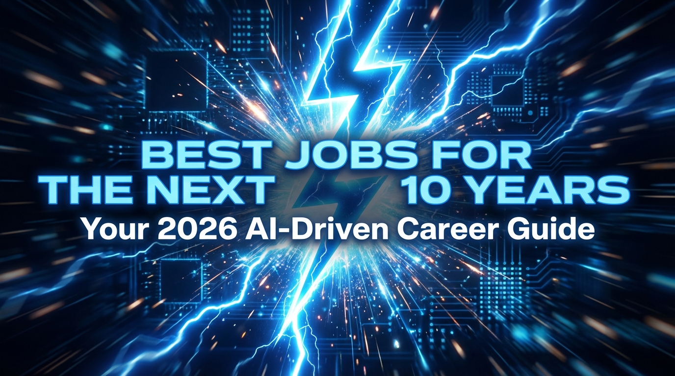 Best Jobs for the Next 10 Years: Your 2026 AI-Driven Career Guide