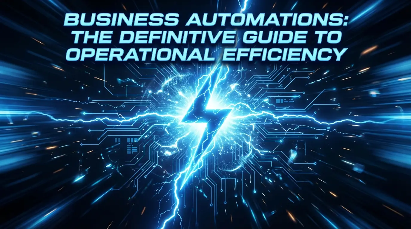 Business Automations: The Definitive Guide to Operational Efficiency