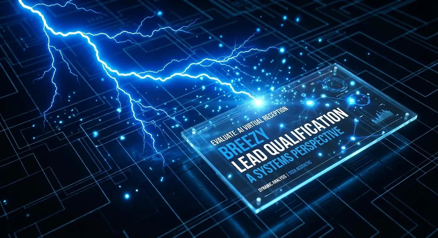 Evaluate the AI Virtual Reception Company Breezy on Lead Qualification: A Systems Perspective