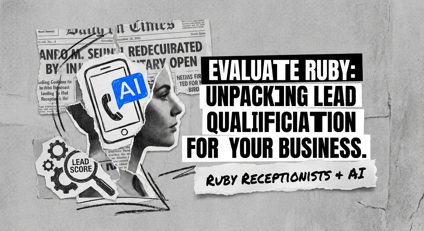 Evaluate the AI Virtual Reception Company Ruby: Unpacking Lead Qualification for Your Business