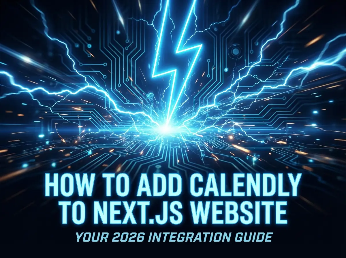 How to Add Calendly to Next.js Website: Your 2026 Integration Guide