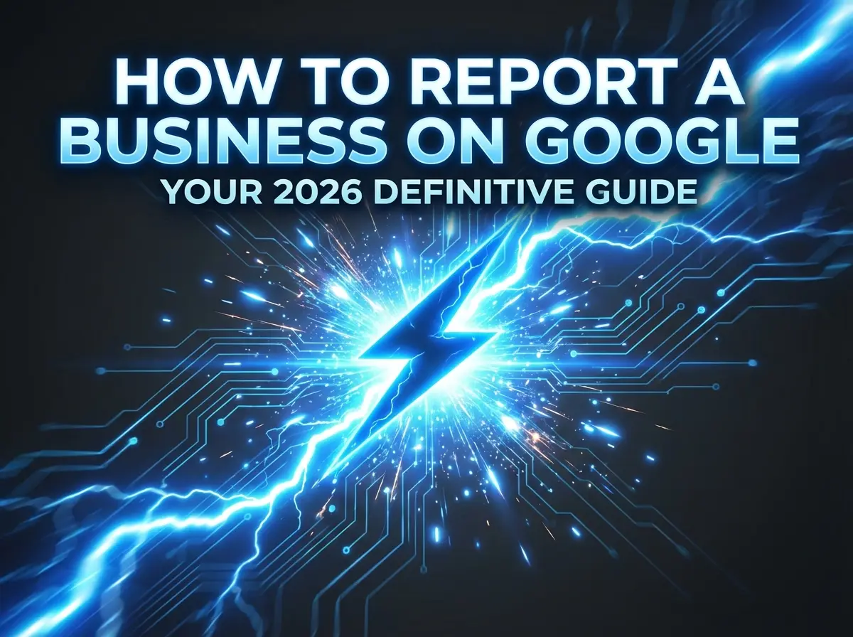 How to Report a Business on Google: Your 2026 Definitive Guide