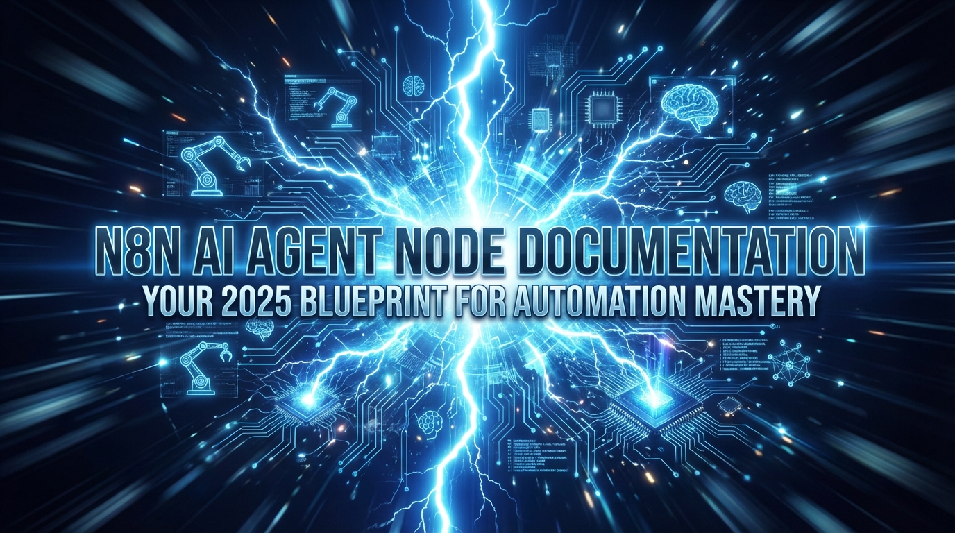 n8n AI Agent Node Documentation: Your 2026 Blueprint for Automation Mastery