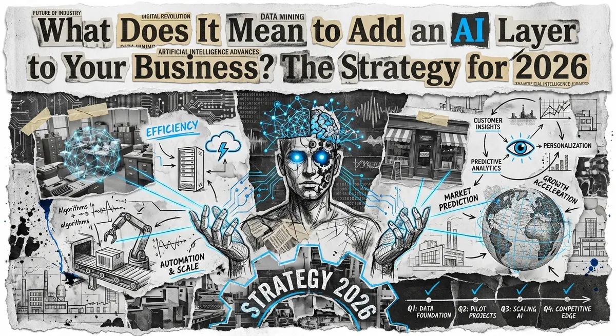 what does it mean to add an ai layer to your business collage art